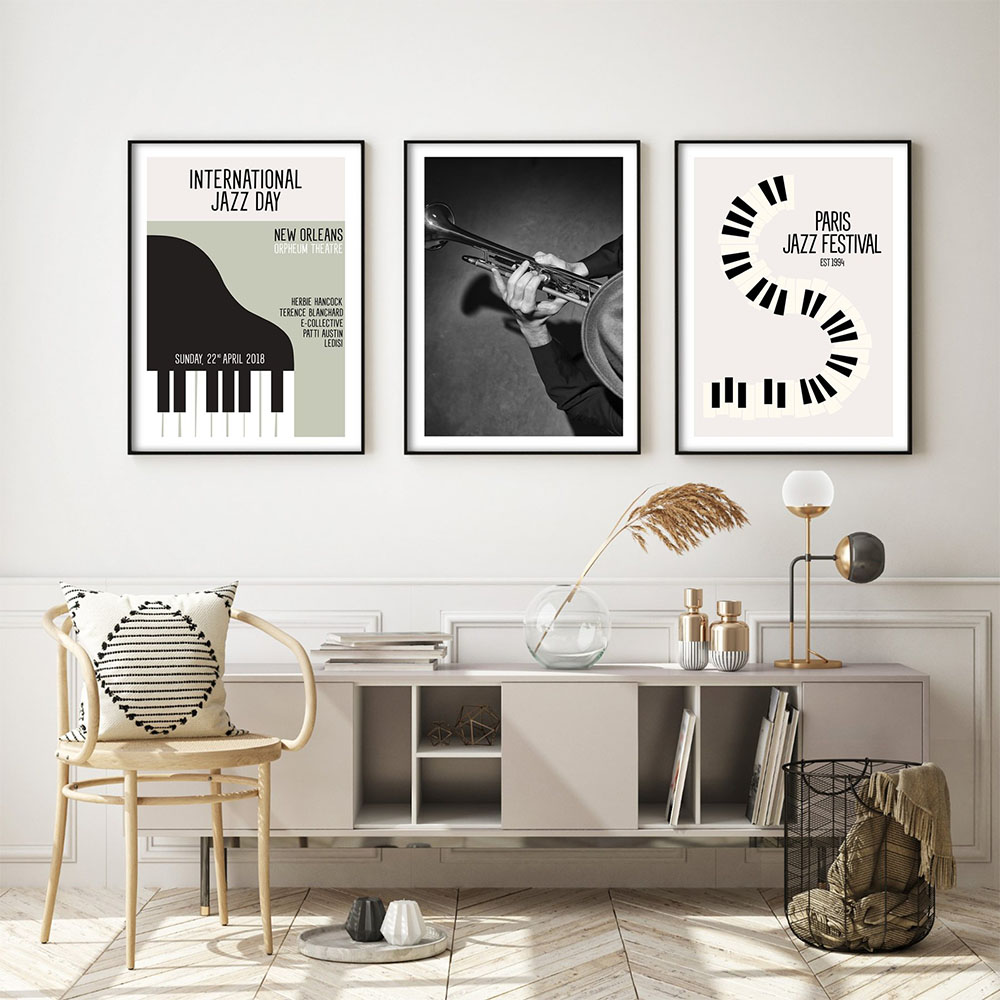 Vintage Gallery Canvas Paintin - Picture Of Musical Instrument 评论和价格
