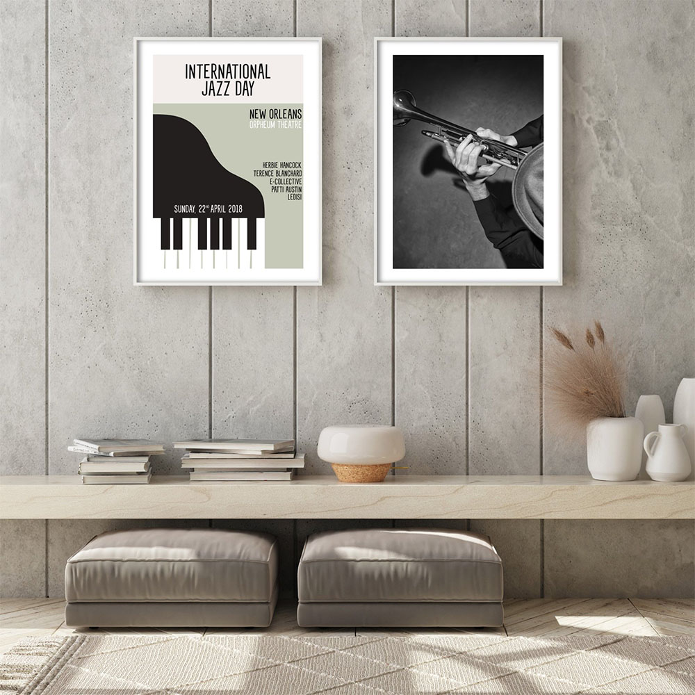 Vintage Gallery Canvas Paintin - Picture Of Musical Instrument 评论和价格