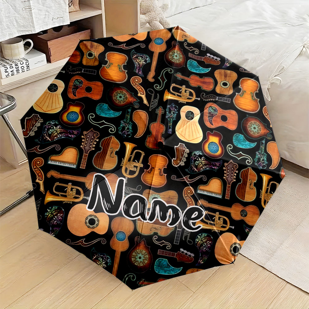 Custom Name Umbrella, Musical  - Musical Instrument And Names 评论和价格