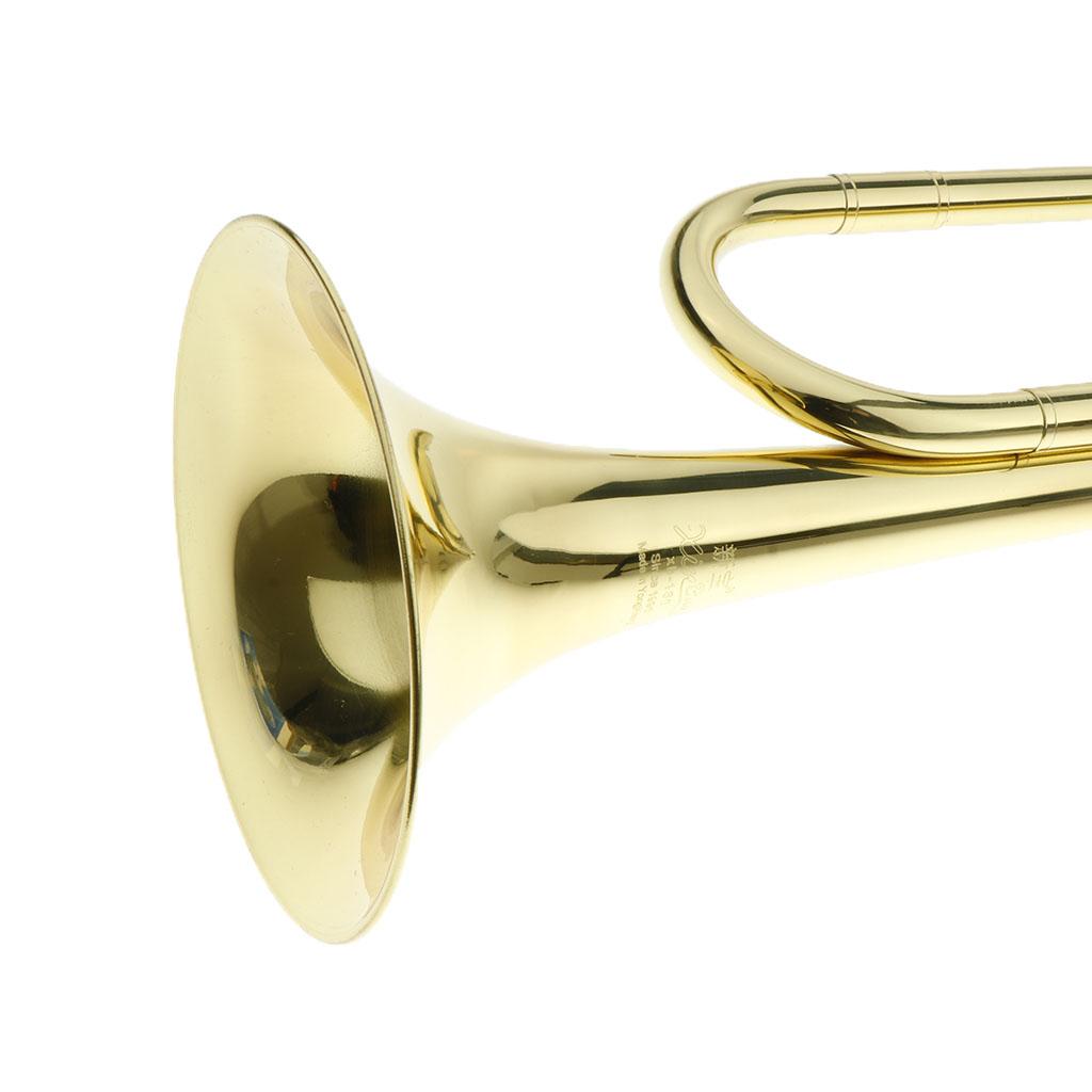 Kids Trumpet Brass Golden Bugl - Musical Instrument Bugle 评论和价格