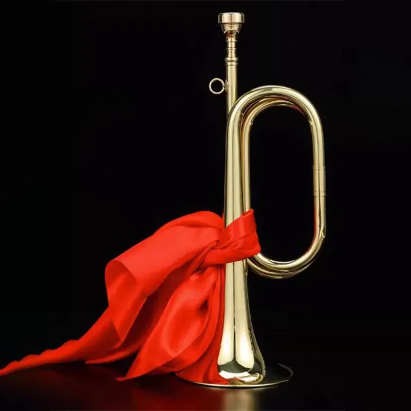 Brass Trumpet for Kids Beginne - Musical Instrument Bugle 评论和价格