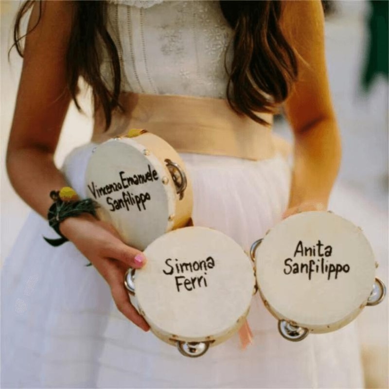 3/5PCS ﻿ Wedding Tambourine Dr - Musical Instrument And Names 评论和价格