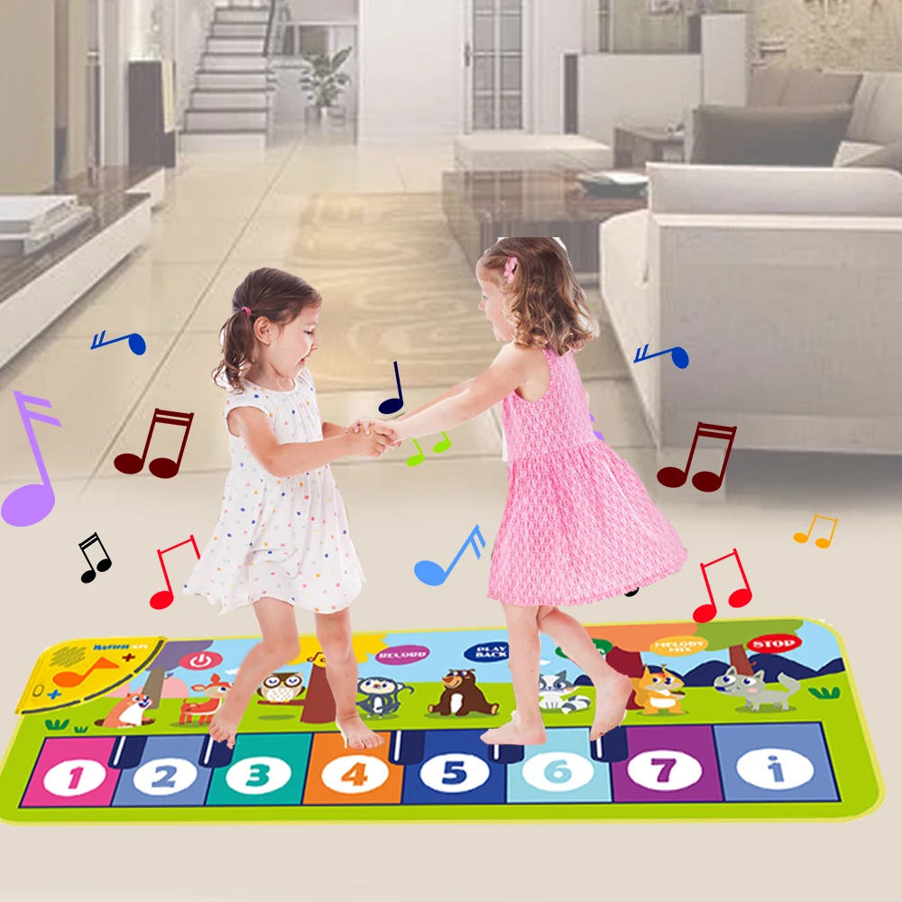 Piano Mat for Kids Kids Toddle - Musical Instrument Harmonium 评论和价格