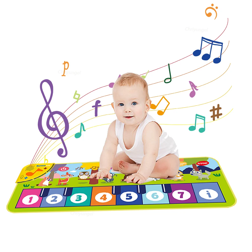 Piano Mat for Kids Kids Toddle - Musical Instrument Harmonium 评论和价格