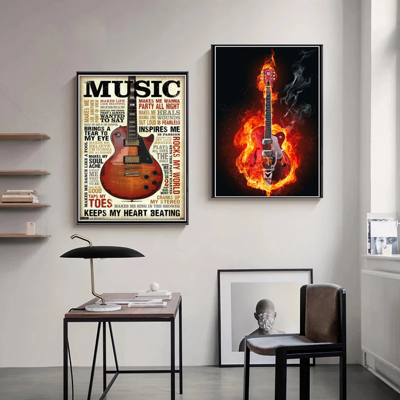Notation Guitar Instrument Col - Picture Of Musical Instrument 评论和价格