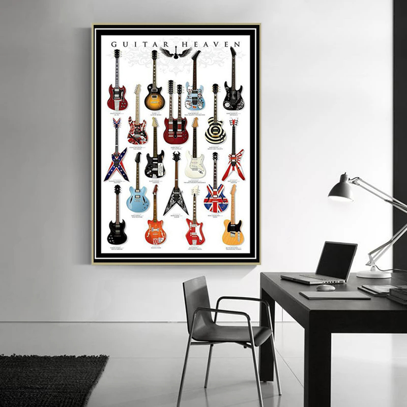 Notation Guitar Instrument Col - Picture Of Musical Instrument 评论和价格