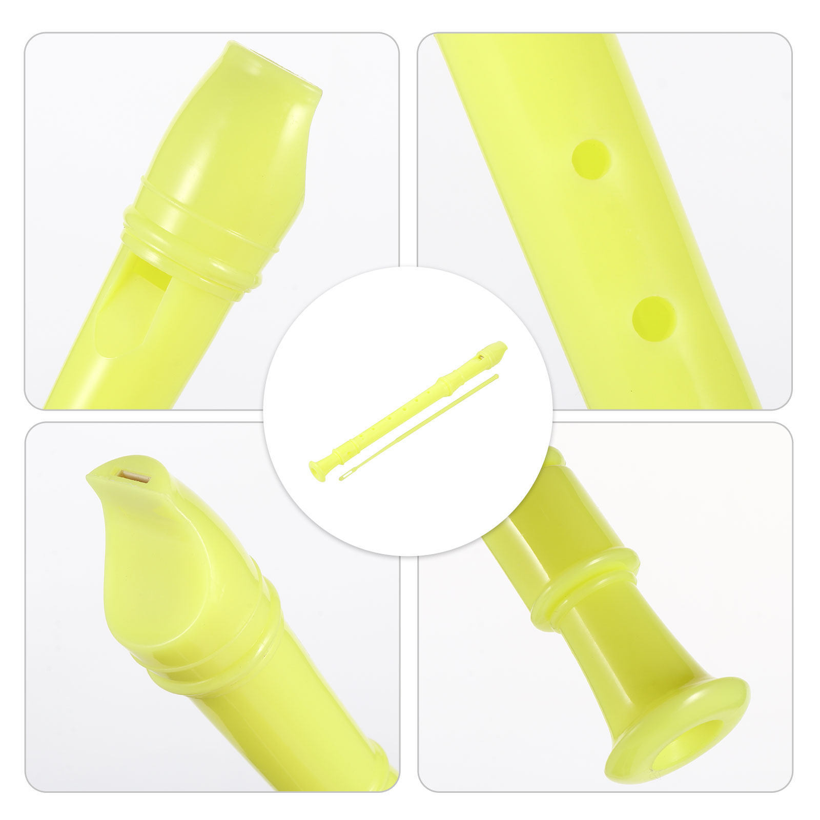 1Set Children Soprano Recorder - Soprano Recorder Plastic 评论和价格