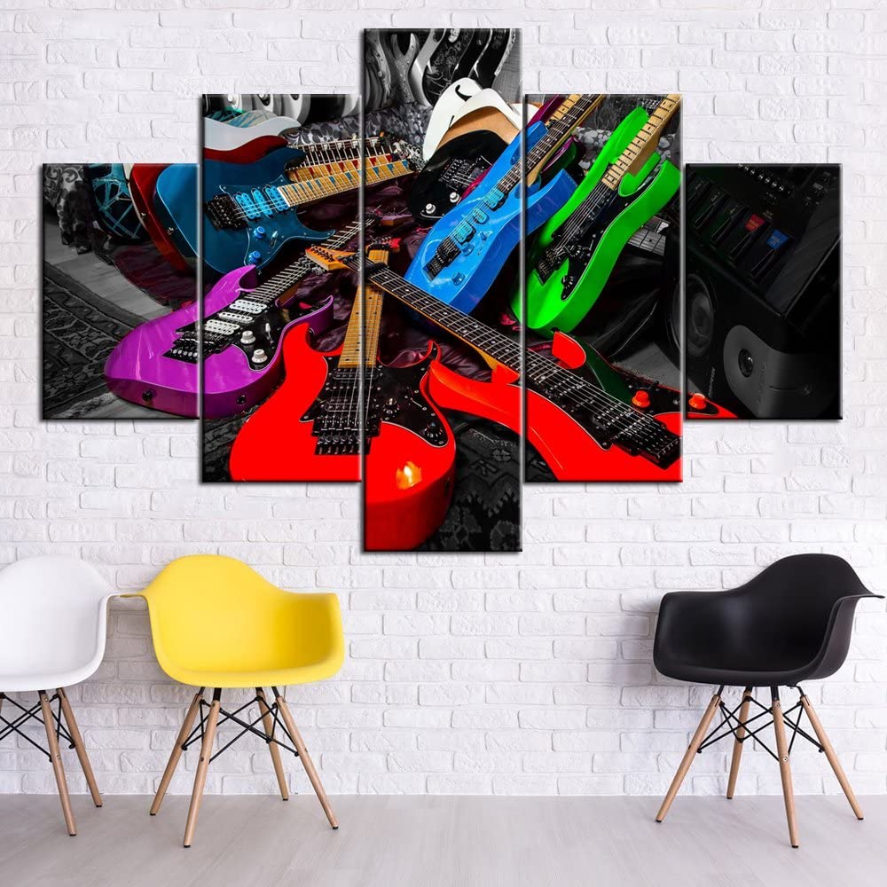 Unframed 5Pcs Musical Instrume - Picture Of Musical Instrument 评论和价格