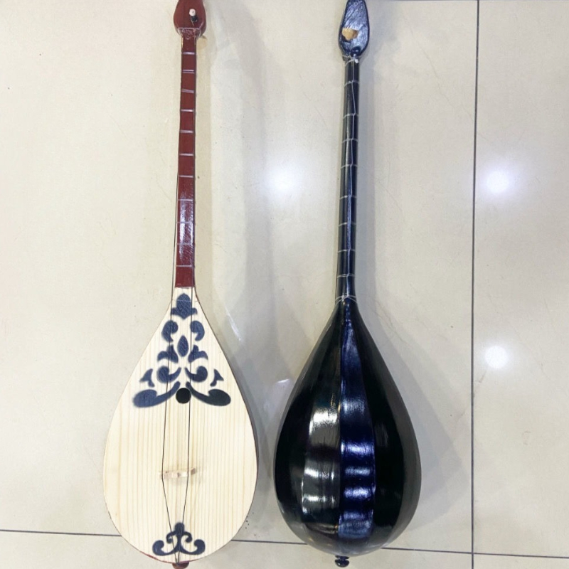 80CM Dombra 2 String Kazakh Et - Musical Instrument Harmonium 评论和价格