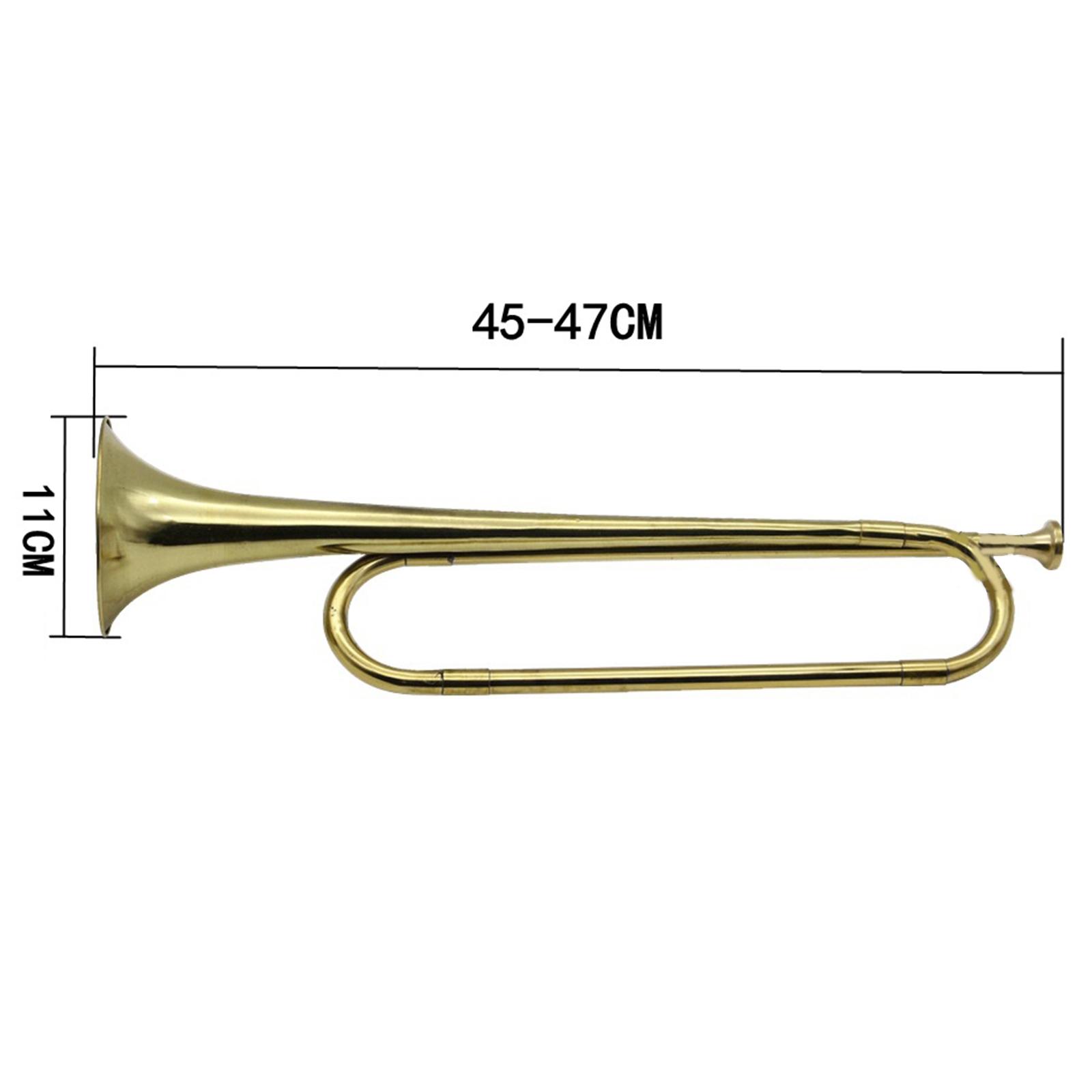 Brass Trumpet Bugle Music Inst - Musical Instrument Bugle 评论和价格
