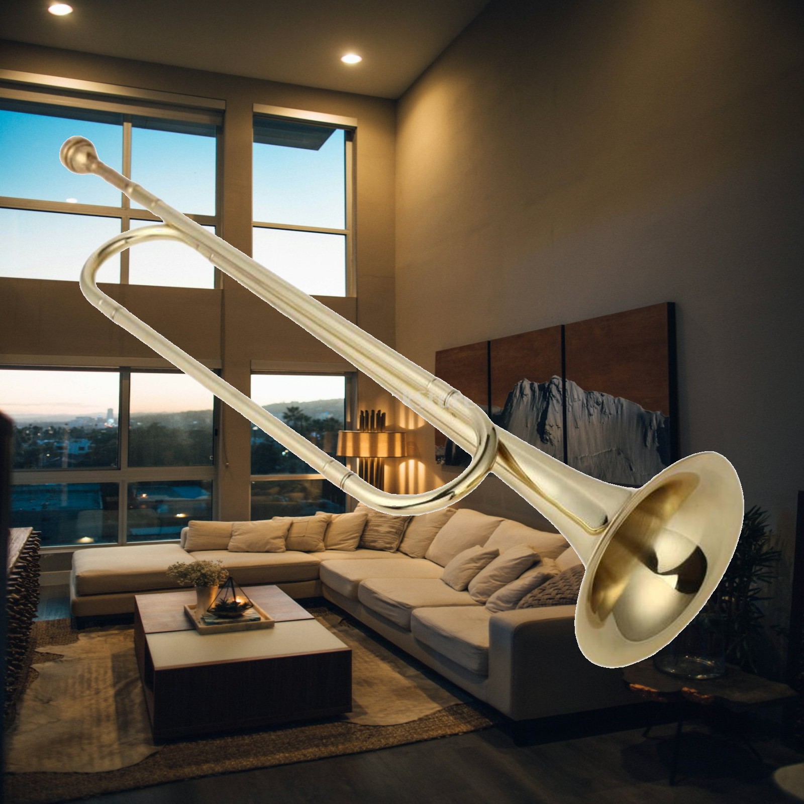 B Flat Bugle Young Team Bugle  - Musical Instrument Bugle 评论和价格