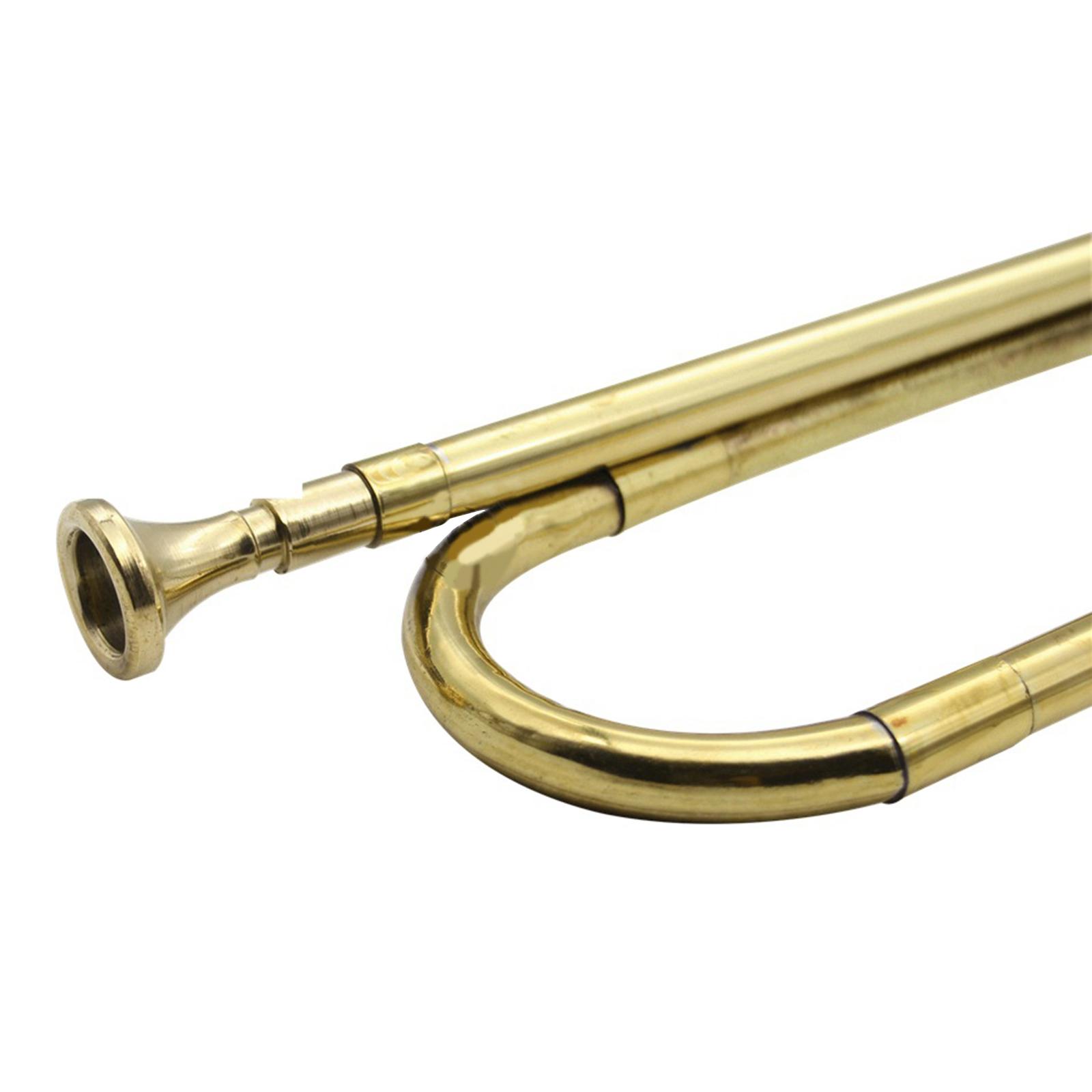BB Trumpet Blowing Bugle with  - Musical Instrument Bugle 评论和价格