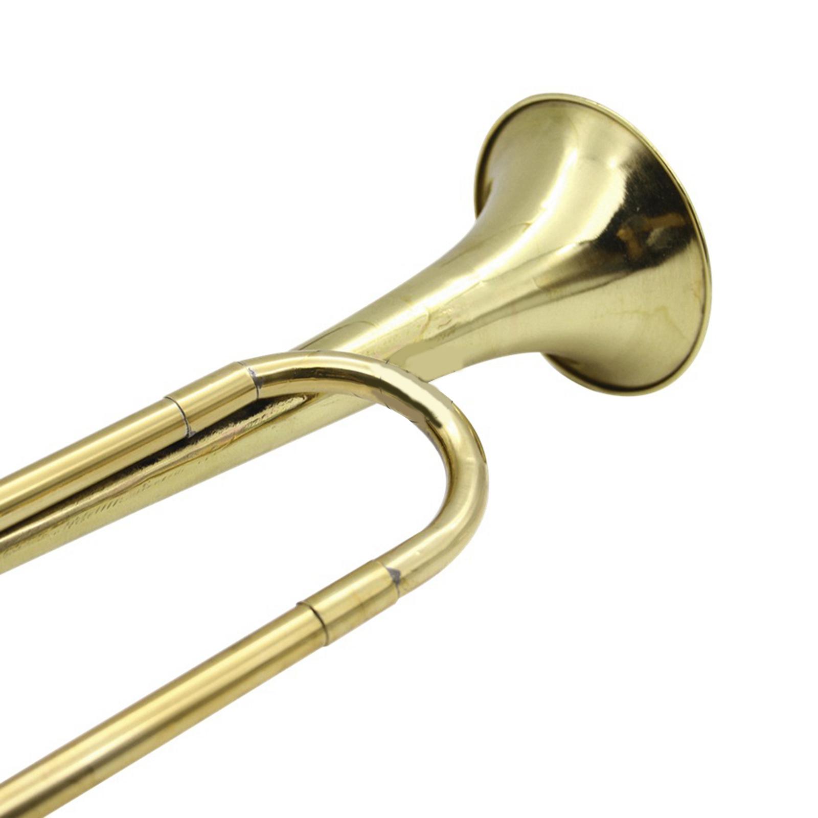 BB Trumpet Blowing Bugle with  - Musical Instrument Bugle 评论和价格