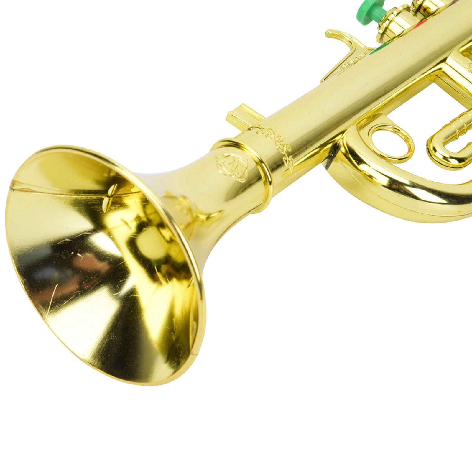 Kid Trumpet Golden Coated Plas - Musical Instrument Harmonium 评论和价格