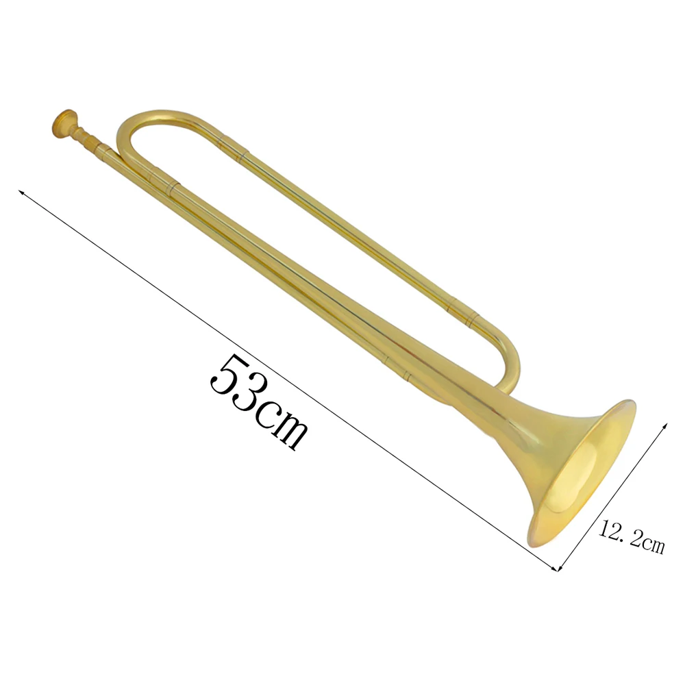 SLADE Retro Bb Flat Bugle Trum - Musical Instrument Bugle 评论和价格