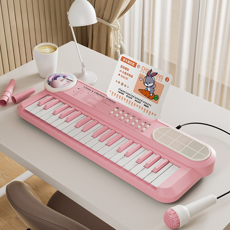 37 Keys Kids Electronic Piano  - Musical Instrument Harmonium 评论和价格