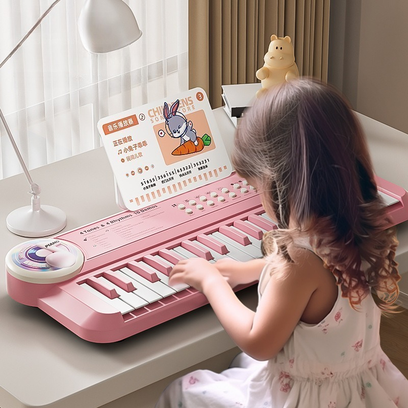 37 Keys Kids Electronic Piano  - Musical Instrument Harmonium 评论和价格