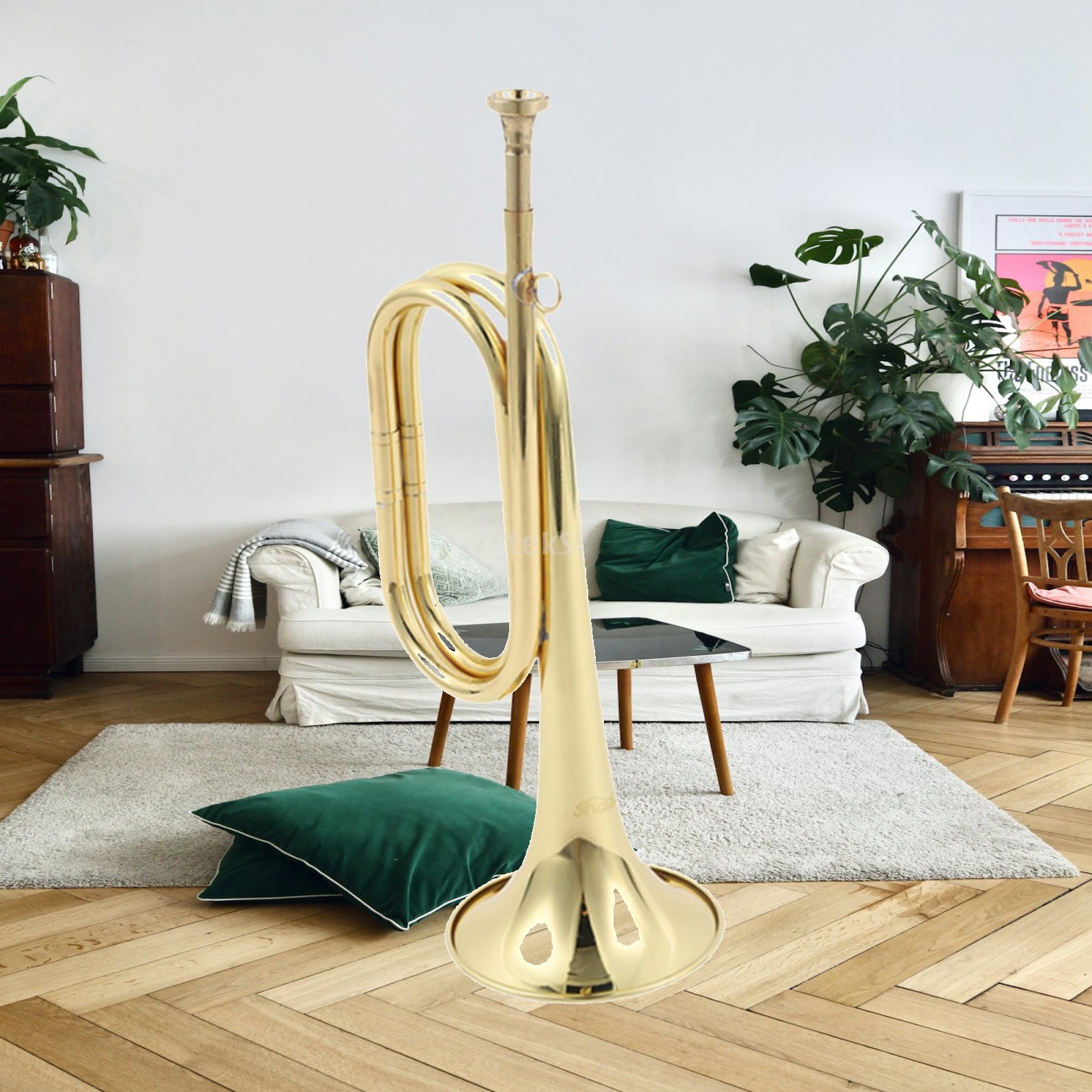 Trumpet Scout Bugle Music Inst - Musical Instrument Bugle 评论和价格