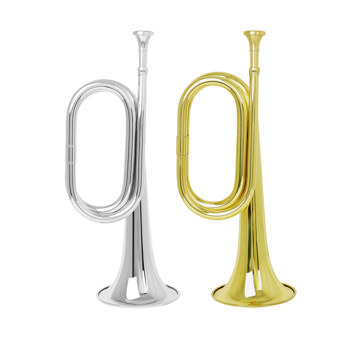 M MBAT Bugle Call Trumpet Bras - Musical Instrument Bugle 评论和价格