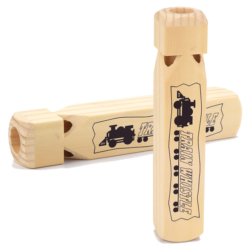 Kids Wooden Train Whistle Musi - Musical Instrument Harmonium 评论和价格