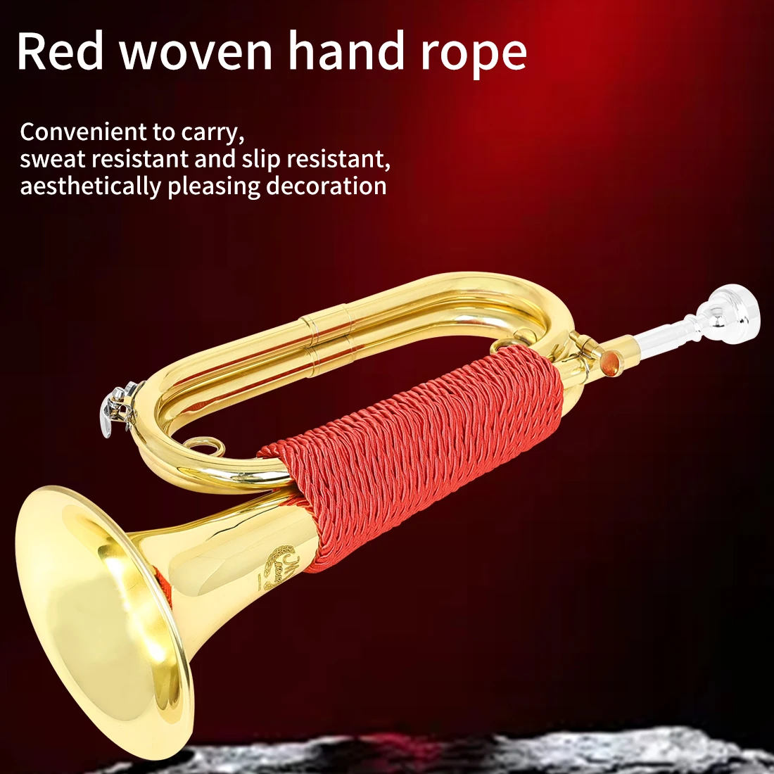 M MBAT Bugle Spanish Flugelhor - Musical Instrument Bugle 评论和价格